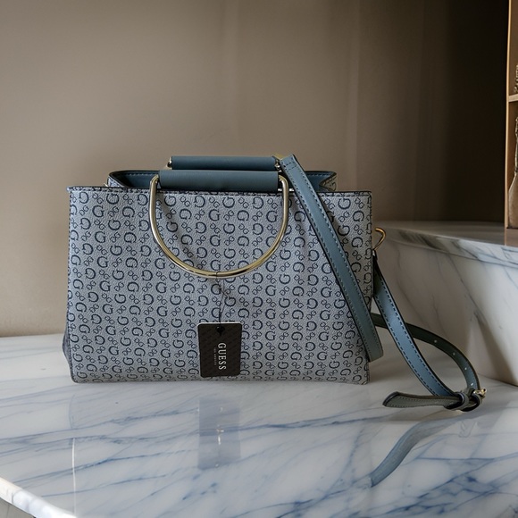 Guess Denim Crossbody Bag - Brand New with Tag - Picture 13 of 17